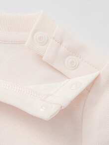 Áo thun bé gái 2026, áo tay ngắn bằng cotton mềm mại, áo mùa hè nhẹ và thoáng khí. - hồng - Xem 3