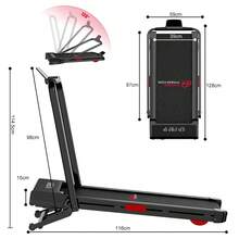 Homefitnesscode Y5 Folding Treadmill With 12% Auto Incline And 2.5HP Brushless Motor, With Optional Handrail - UK Plug(220-240V) - View 3