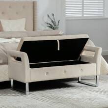 Ottomans - White - View 6