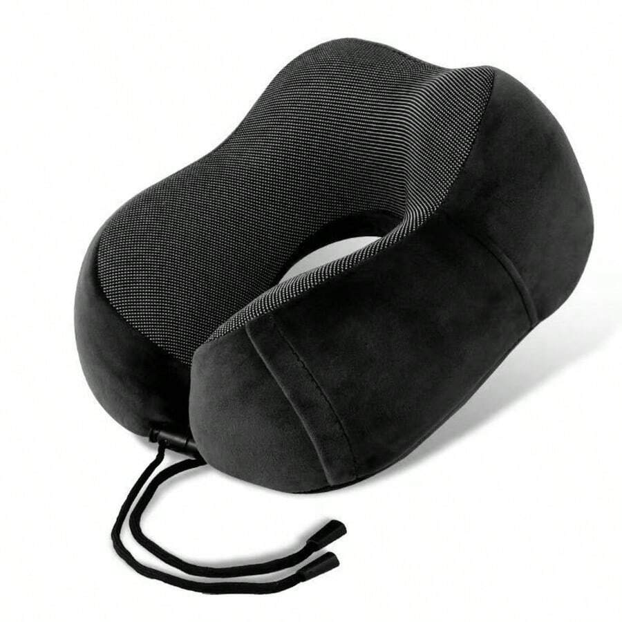 Travel Neck Pillow, Super Comfort Pillow - 黑色 - 查看 1