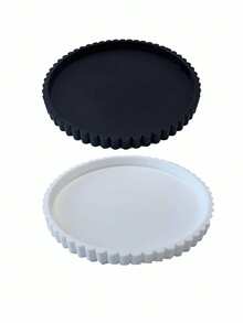 1pc Jewelry Tray, Coffee Table Tray, Aromatherapy Holder, Round Storage Tray, Made Of ABS Plastic, Used For Storage And Organization, Suitable For Home, Bedroom, Dressing Table, Dining Room, Kitchen Countertop, Bathroom And Daily Use, Decorative Item - Multicolor - View 12