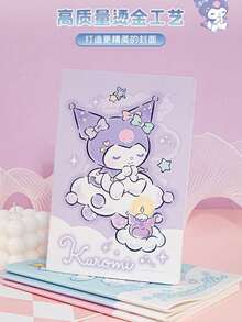 【SANRIO系列畅销产品】SANRIO B5随机1本/4本学生文具笔记本，横线便签本，课堂笔记本，可爱美观图案，适合作为学生奖品、生日礼物、返校礼物、圣诞节礼物、万圣节礼物【正版授权】 - 多色 - 查看 8