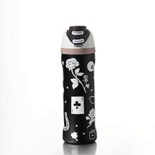 304不锈钢Owala保温杯，带提手，运动水壶，配有双饮水盖和吸管，大容量 - 彩色 - 查看 8