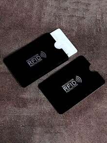 5pcs RFID Blocking Card Sleeves, Aluminum Alloy Credit Card/Debit Card Protective Wallet, Suitable For Men And Women, RFID Shielding Sleeves For Travel, Business, Camping, Beach, Back To School Essentials - Multicolor - View 2