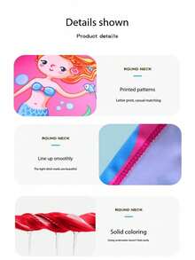 1顶儿童泳帽，可爱卡通男女通用婴儿舒适印花泳帽 - 彩色 - 查看 9