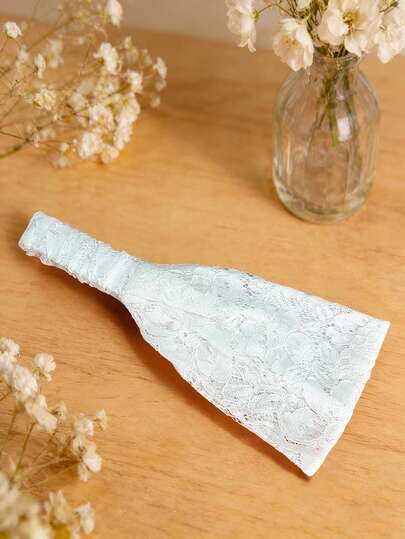 1pc New Solid Color Double-Layer Lace Flower Elastic Headband, Suitable For Daily, Festivals, Workout, Non-Slip, Breathable, Stretchy Sports Headband, Daily & Festival Gift Beach Accessories Summer Outfits