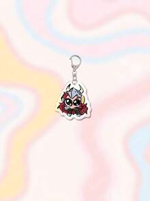 1pc Acrylic Cute Cartoon Big Eye Character Themed Pendant, Suitable For Backpack, Bag, Wallet Decoration, Friend Gift Gifts For Mother, Father, Graduation, And Teacher - Multicolor - View 13