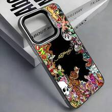 FashonE-EdHardyBrandsColorfulSlverBackPhoneCaseForPhone17Air161514131211PlusProMaxPlus - Z5 - Ver 5