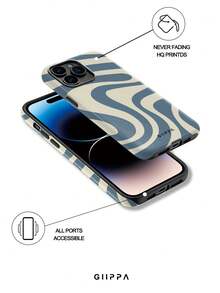 GIIPPA Ốp lưng điện thoại 17 Pro Max màu trắng sữa với thiết kế họa tiết lượn sóng bất đối xứng, phù hợp với các dòng 16 Pro Max, 15 Pro Max, 14 Pro Max. Thiết kế thời trang và độc đáo kiểu Hàn Quốc, tương thích với các dòng 11/12/13/14/15/16 Pro Max Plus. Thiết kế thanh lịch phù hợp cho cả nam và nữ. Món quà lý tưởng cho Giáng sinh, Lễ tình nhân, Lễ Phục sinh, mùa cưới và sinh nhật dành cho bạn gái. - Nhiều màu - Xem 3