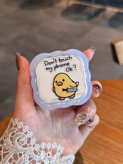 3 قطع مجموعة حافظة واقية لكابل الشاحن بنمط الموجة 20 واط، مطبوع بطباعة أشعة فوق بنفسجية بتصميم البطة الصفراء والشعار، مناسبة لشاحن أبل السريع 20 واط المعياري في المملكة المتحدة، لمنع تلف الكابل