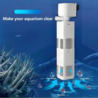 Fish Tank Filter Internal Aquarium Submersible Water Pump For Betta Turtle Pond