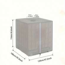 1pc 1000L IBC Tote Tank Cover, Outdoor Water Container Sun Protection, Waterproof Fit For 275 Gallon IBC Tote Tank - Multicolor - View 13