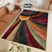 Luxury Carpet - Striped Vintage Carpet Suitable For Living Room, Bedroom, Use - Neutral  Tones - Machine Washable Area With Jumbo Sizes - 16*24 inch/40*60 cm - Xem 11