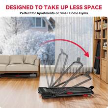 Homefitnesscode Y5 Folding Treadmill With 12% Auto Incline And 2.5HP Brushless Motor, With Optional Handrail - UK Plug(220-240V) - View 12