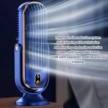 Multifunctional Portable Air Conditioner And Fan - Dual Motors, 5 Wind Speeds, 720° Rotation, USB Powered, Suitable For Various Scenarios - Perfect Gift For Holidays - A - View 8