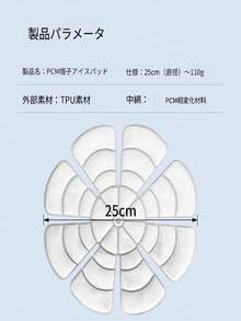 夏用 帽子に貼る・入れる冷却パッド PCM素材 頭を冷やす 冷却インサート 防暑 ひんやり持続 多様な帽式対応 作業用/スポーツ用 猛暑対策 - A - チェックする 8