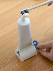 1pc Toothpaste Squeezer, Bathroom Accessory, Bathroom Storage, Toothpaste Saver, Toothpaste, Ointment, Hand Cream, No Waste, Christmas Holiday Gift, Home Bathroom Decor - Clamp Type - View 7