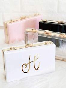 Ví cầm tay acrylic in tên/chữ cá nhân hóa, Ví cầm tay cho phù dâu, Túi phù dâu, Ví acrylic tùy chỉnh cá nhân hóa, Ví cầm tay acrylic, Quà tặng ngày lễ cho bạn bè, phụ nữ, người yêu, Ví cá nhân hóa, Ví cầm tay acrylic tùy chỉnh cá nhân hóa, Quà Giáng sinh, Ví và túi xách nữ, Ví vàng, Túi đựng đồ du lịch - Nhiều màu - Xem 9