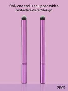 Cọ trang điểm mắt 2 trong 1 đầu nhọn, nhuộm màu tie-dye và tạo hình chính xác, mở ra sự tinh tế kép trong trang điểm mắt! Đầu cọ tròn thon có cảm giác mềm mại, nhẹ nhàng, cho phép bạn dễ dàng tán đều phấn mắt trong hốc mắt, chuyển tiếp đường kẻ mắt một cách tự nhiên và tạo ra vẻ ngoài trang điểm mắt trong suốt và bám màu hơn, tạm biệt đường kẻ mắt sắc nét. - Nhiều màu - Xem 8