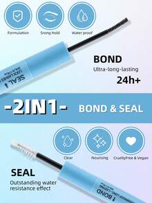 10ml Eyelash Glue, Paired With 5ml Gentle Makeup Remover & Tweezers, Helps You Easily Create Perfect Lashes - Complete Eyelash Glue & Setting Kit, Includes Hypoallergenic Fragrance-Free Makeup Tools - 薄荷藍 - 查看 2