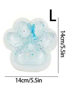 Có 3 kích cỡ: 7cm/12cm/15cm Đồ chơi bóp hình móng vuốt mèo muối biển, kết cấu pha lê trong suốt, đồ chơi bóp giảm căng thẳng cỡ lớn có độ đàn hồi chậm, chất liệu silicon mềm mại, đồ chơi giảm căng thẳng tạo cảm giác như bùn muối, đồ trang trí bàn làm việc vui nhộn, đồ chơi giảm căng thẳng cho người lớn, đồ chơi giảm bồn chồn, quà tặng độc đáo kiểu pha lê, quà tặng ngày lễ sinh nhật. - Điêu khắc thật thú vị - Xem 10