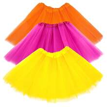 1/3 chiếc váy tutu thể thao D EXCEED dành cho nữ | Váy tutu neon thập niên 80 dành cho nữ | Váy tutu người lớn nhiều màu | Váy tutu 3 lớp dành cho nữ dự tiệc Halloween | - nhiều màu - Xem 46