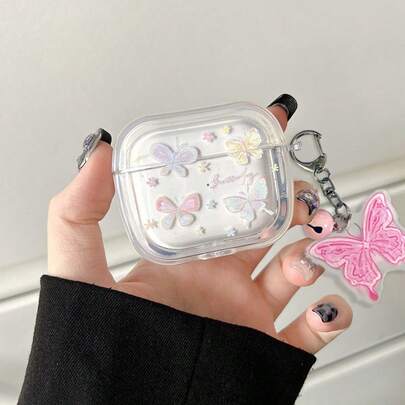 1 套可爱彩色蝴蝶苹果图案 Pro 2/2/3 保护壳