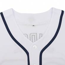 Men's Aaron #99 USA Baseball Jersey,Letter Embroidery 2026 World Baseball Classic Home Baseball Apparel,Game Day Fan Gift - 白色 - 查看 6