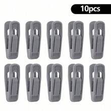 20pcs Beige Velvet Clips, Suitable For Skirt Hangers, Strong Velvet Clips, Also Suitable For Ivory Velvet Hangers - Multicolor - View 13