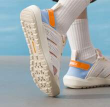 Adidas 男女新款DAROGA 25戶外健行鞋兩棲鞋戶外溯溪涉水鞋 - 米白色/藍色/橘色 - 查看 6