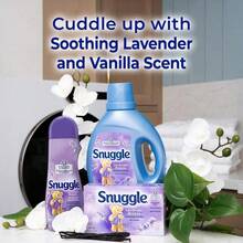 Spring/Summer Special Offers!Natural Lavender Laundry Scent Crystals | Gentle Floral Scent Laundry Booster | Lavender Breeze Scent Booster Beads - 21盎司 - 查看 2