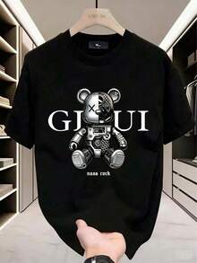 GucciS Modern Elegant And Timeless Classic USA-Shirt-LeeS/DiorSSNew Casual-Shirts Men And WomenUnisex Casual-Shirts - 黑色 03 - 查看 13