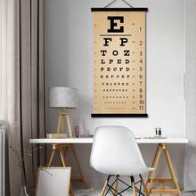 1 Visual Acuity Chart Hanging Scroll Drawing - Vision Chart - View 27
