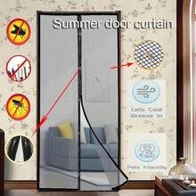 Tirai Kelambu Magnetik, Layar Jaring yang Ditingkatkan untuk Musim Panas, Tidak Perlu Pengeboran, Tirai Jaring - Anti Serangga & Ventilasi, Gaya Klasik, Cocok untuk Kamar Tidur, Ruang Tamu, Pintu dan Jendela RV, Termasuk Pita Perekat! Ideal untuk Penggunaan Dalam/Luar Ruangan - Tidak ada jaring, lem, atau paku. - View 6
