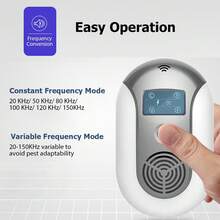 Upgraded Ultrasonic Pest Control Repeller, Electronic Pest Repeller, Indoor Plug-In For Mice, Mosquitoes, Mice, Cockroaches, Insects, Spiders, Rodents - US A Type Plug(110-127V) - View 4