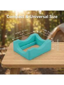 小型硅胶杯，Tomac杯，硅胶杯托，小型马克杯硅胶杯托，玻璃杯托，简易防滑杯托 - 彩色 - 查看 4