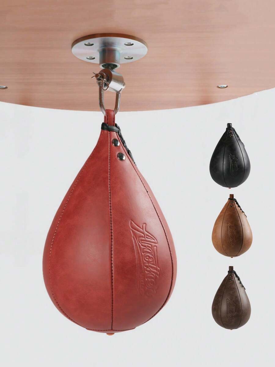 Bao đấm tốc độ bằng da PU, có khớp xoay, thích hợp cho tập luyện MMA, Muay Thai tại phòng gym, giúp tăng tốc độ và độ chính xác khi ra đòn. - Nhiều màu - Xem 1