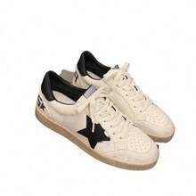 2026 Edition Genuine Cowhide Leather Small Dirty Star Shoes White Shoes Retro Sports Casual Shoes Retro Shoes Retro Sports Shoes Retro Shoes Retro Sports Shoes Matching Casual Sports Shoes Retro Shoes Casual Sports Shoes Retro Sports Shoes Retro Sports Shoes Sports Shoes. - Ngôi sao đen - Xem 4