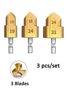Bộ 3 mũi khoan cầm tay hình lục giác dùng cho ống nước PPR đường kính 20/25/32mm, dùng để doa ống PVC, mũi khoan doa, dụng cụ doa ống, dụng cụ doa ống dẫn, bộ doa ống PVC. - A - Xem 11