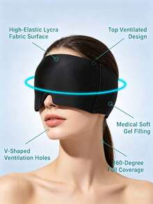 Gorro con paquete de gel para alivio de dolores de cabeza (capa única) - Cubierta de cabeza elástica, terapia de frío/calor, alivia dolores de cabeza, sin fragancia, sin necesidad de energía/batería - Alivia eficazmente la tensión, el estrés, la fiebre y el cansancio, útiles para volver al colegio - Multicolor - Ver 7