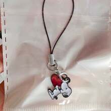 SNOOPY 1 pieza El nuevo cordón para teléfono móvil 2026, mercancía de anime clásico "Peanuts Comics" ¡ya está aquí! Diseño minimalista y personalizado, y versátil, que hace que los teléfonos colgantes, bolsas y botellas de agua resalten. - Multicolor - Ver 12