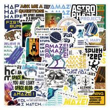 60 Project Hail Mary Vinyl Aesthetic Stickers, Suitable For Decorating Phones, Computers, Laptops, Cups, Suitcases, Etc., Add Color To Your Life With Stickers - Multicolor - View 1