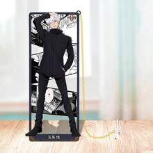 Jujutsu Kaisen 1个动漫主题金属书签，图案包含：五条悟、惠、悠仁、野蔷薇、宿傩、七海、峠、夏油、真人，非常适合开学季使用。 - A款 - 查看 18