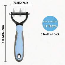 Lược gỡ rối lông thú cưng, dụng cụ tỉa lông cho mèo và chó, dụng cụ cạo lông nổi, lược chải lông chuyên nghiệp để chải chuốt và tạo kiểu. - Xem 3