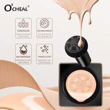 CREMA CC DE COJÍN DE AIRE CON CABEZA DE HONGO, CORRECTOR DE LARGA DURACIÓN E AISLANTE CREMA BB, FUNDACIÓN HIDRATANTE Y CREMA DE BELLEZA - Multicolor - Ver 2