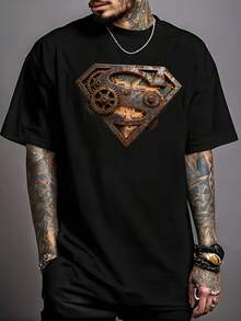 Men T-Shirts - Black - View 5