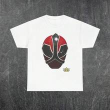 Black Power Ranger Dino Thunder Series T-Shirt, 100 Percent Cotton Unisex Tee, Graphic Tee, Power Rangers Shirt, Gift For Power Rangers Fan - 白色3 - 查看 1