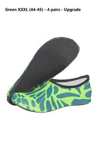 Unisex Fashion Quick-Dry Water Socks, Quick-Dry Water Shoes, Rubber Non-Slip Sole Soft Bottom Beach Shoes, Suitable For Diving, Swimming, Boating, Hiking, Yoga, Indoor Floors, Surfing, Breathable And Lightweight - Multicolor - View 9