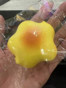 1个柔软可爱的发光星星捏捏球，高品质减压玩具，触感柔软舒适，是送给家人、生日、节日派对、开学季的理想礼物 - 多色隨機 - 查看 10