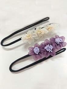 1 chiếc dụng cụ tạo búi tóc hoa bằng vải chiffon, dụng cụ tạo kiểu tóc búi hoa, dụng cụ tạo kiểu búi tóc bồng bềnh, phụ kiện tóc. - Nhiều màu - Xem 10